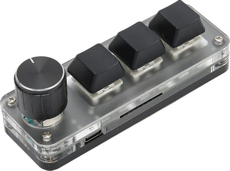 Mini Clavier M Canique Touches R Tro Clairage Rvb Portable Hid