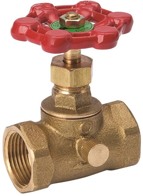 Southland 105-103NL Stop and Waste Valve, 1/2 in Connection, FPT x FPT ...