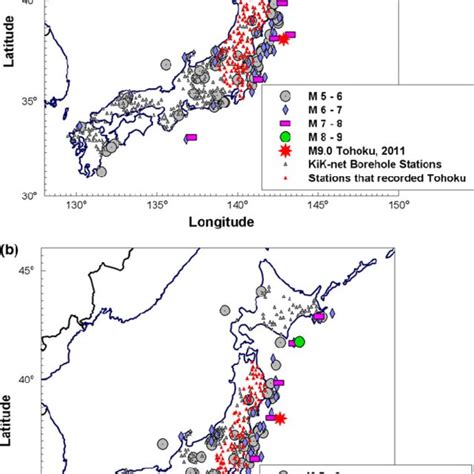 Spatial Distribution Of The Epicenter Of Selected Events Catalog 2 Download Scientific