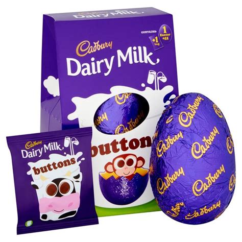 Cadbury Buttons Easter Egg Giant Pack Ideal Gift Set Box Eggs