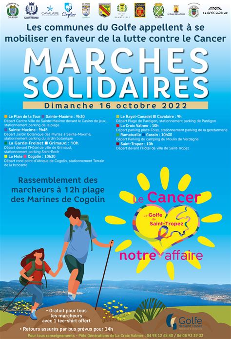 Marche Solidaire Report Site Officiel De La Ville De Saint Tropez