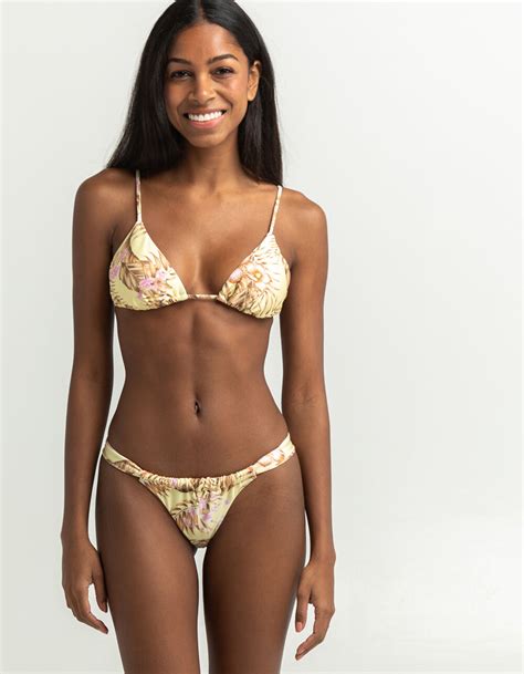 Rip Curl Playa Bella Skimpy Bikini Bottom Yellow Combo Tillys