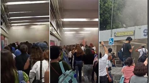 Metro Cdmx Desalojan A Usuarios Por Presencia De Humo En La Línea 3