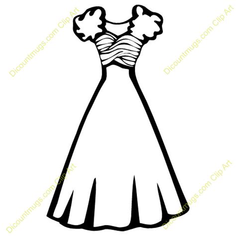 Free Dress Clipart Black And White, Download Free Dress Clipart Black ...