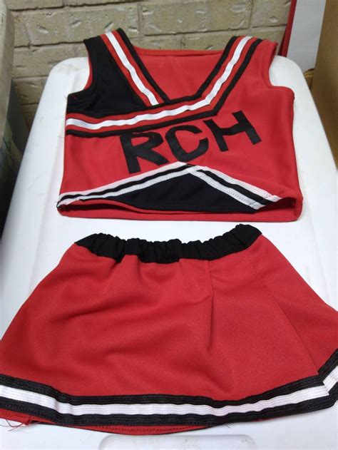 RCH Red Toros Bring It on Cheerleader Uniform Football Game - Etsy