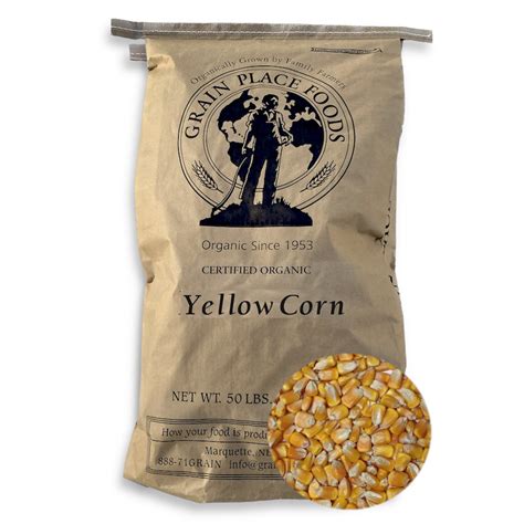 Organic Yellow Dent Corn – Grain Place Foods