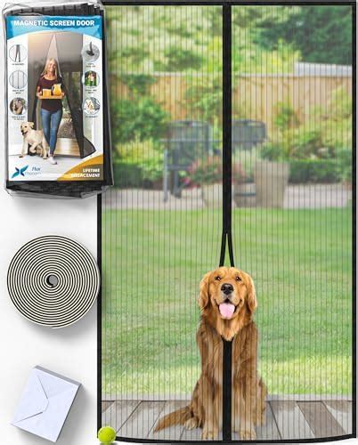 Flux Phenom Magnetic Screen Door Easy Install Heavy Duty Mesh Self