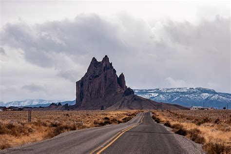 Visiting Shiprock In New Mexico The Van Escape