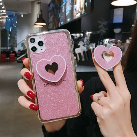 Phone Case Oppo A18 Beautiful Shiny Sequins Design Soft Silicone Casing