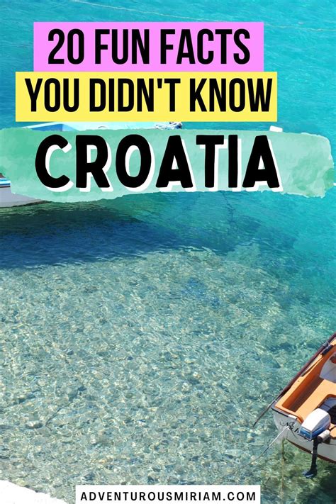 Fun Facts About Croatia That You Didnt Know Hot Sex Picture