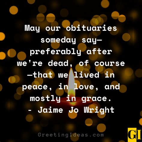 15 Best And Religious Obituary Quotes And Sayings