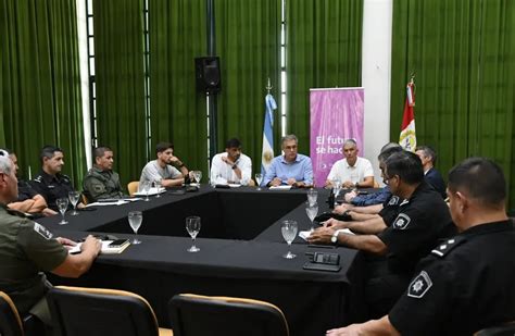 Seguridad En Rafaela Luis Castellano Encabezó La Reunión Del Comando Unificado