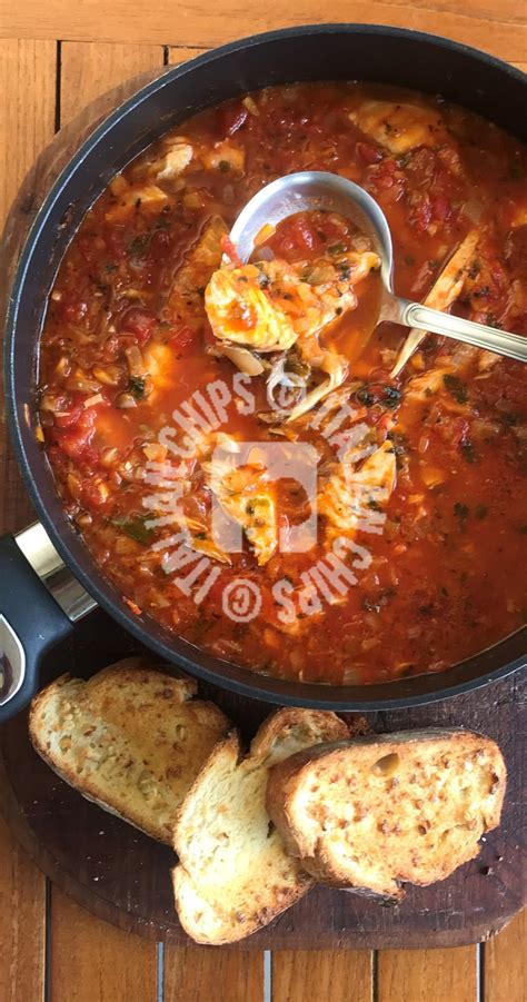 Zuppa di pesce semplificataItalianchips