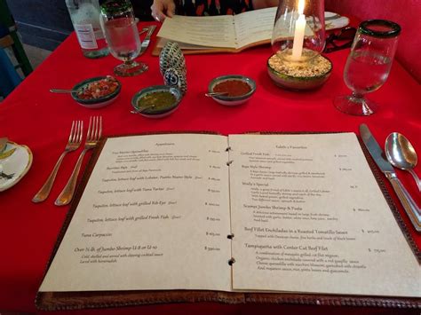 Menu At Edith S Restaurant Cabo San Lucas