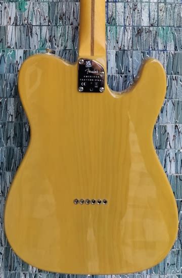 Fender American Professional Ii Telecaster Left Hand Maple Fingerboard Butterscotch Blonde