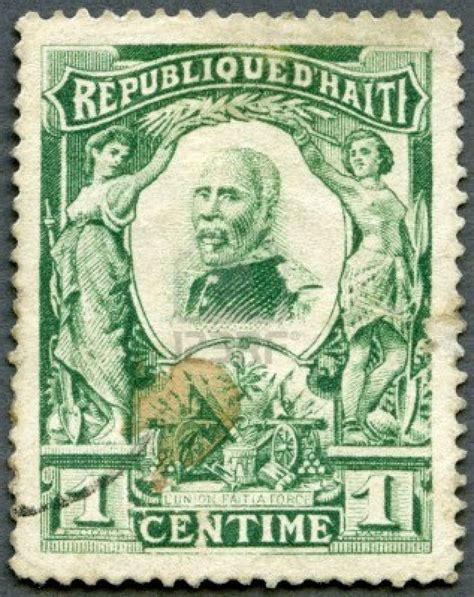 Haiti Circa A Stamp Printed In Republic Of Haiti Shows