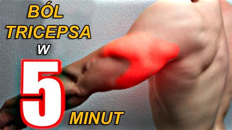 Najlepsze Wiczenia Na Triceps B L Tricepsa W Minut Youtube