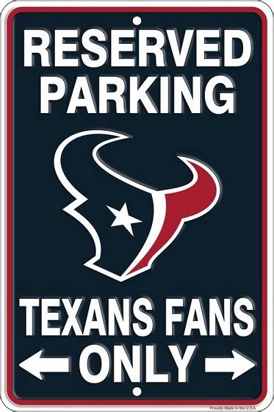 Wholesale Licensed NFL Small Parking - Houston Texans