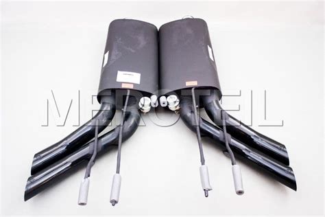 Brabus G Valved Exhaust System Black Genuine Brabus