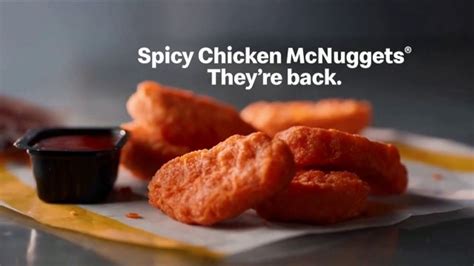 Mcdonalds Spicy Chicken Mcnuggets Tv Commercial Theyre Back Ispot Tv