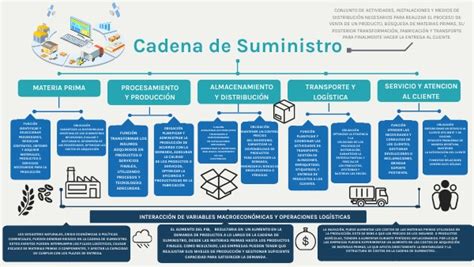 Mapa Conceptual Cadena De Suministro