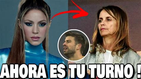 SHAKIRA SE LE VA A LA YUGULAR A MONSERRAT LUEGO DE ACABAR A PIQUE Y A