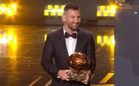 Lionel Messi Wins Incredible 8th Ballon Dor Title Football España