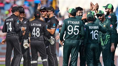 New Zealand Vs Pakistan Odi Head To Head Stats Record Ahead Of Icc