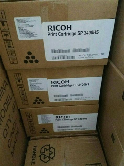 Black Ricoh Sp Toner Cartridge For Laser Printer At In