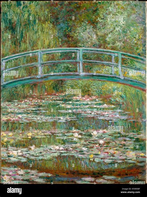 Claude Monet Water Lily Bridge