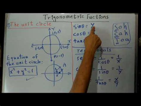 Trigonometric Function First Secondary First Term YouTube