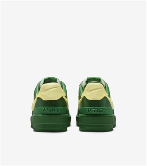 Fecha De Lanzamiento Del Air Force X Ambush Pine Green And Citron