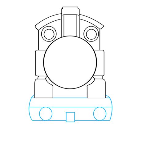 Thomas The Tank Engine Drawing - Dees Sacul1946