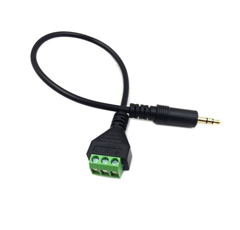 Poyiccot Mm Inch Stereo Audio Balanced Male Jack To Av Screw