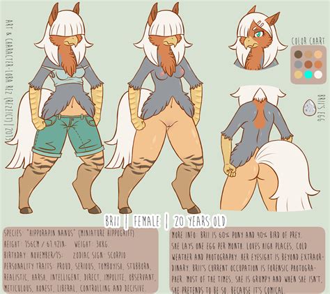 Character Reference Brii By LobaRez Hentai Foundry