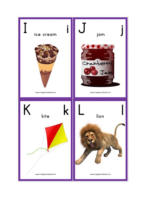 Alphabet Flash Cards - Letter Recognition - ABCD | Abc flashcards ...