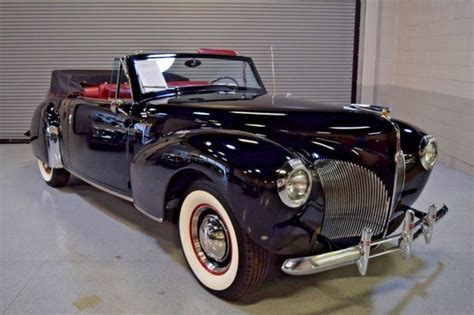 1941 Lincoln Continental Zephyr Cabriolet Resto GORGEOUS Thousands