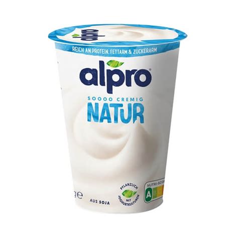 Alpro Joghurt Soja Natur 400G Stroetmann24 B2B Großverbraucher