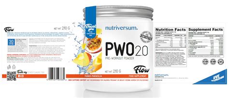 Nutriversum PWO 2 0 Flow Цена