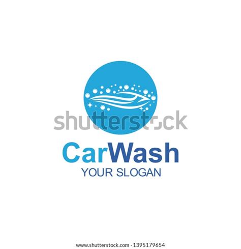 Car Wash Logo Template Design Stock Vector Royalty Free