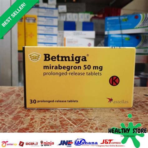 Jual Betmiga 50 Mg Isi 30 Tablet Per Box Original Di Seller Raditya