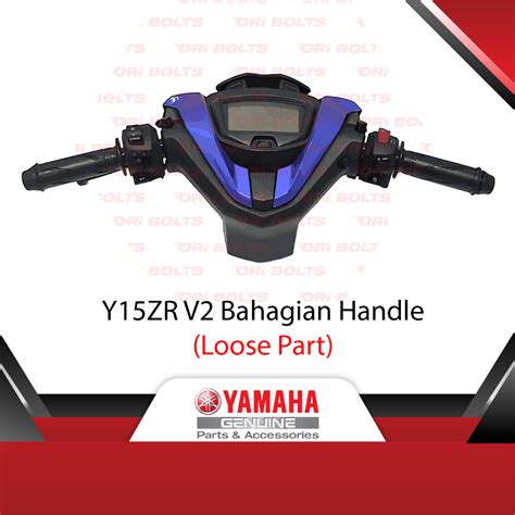 Yamaha Original Y15zr V2 Handle Cover Meter Cap Span Visor Grip Throttle Cable Clutch Switch