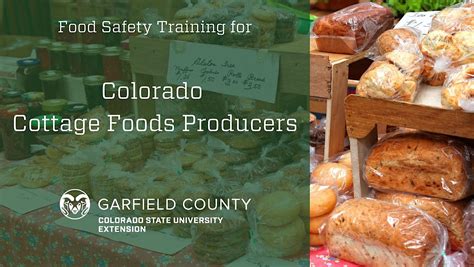 Cottage Food Safety Training - Colorado State University Office of Engagement and Extension