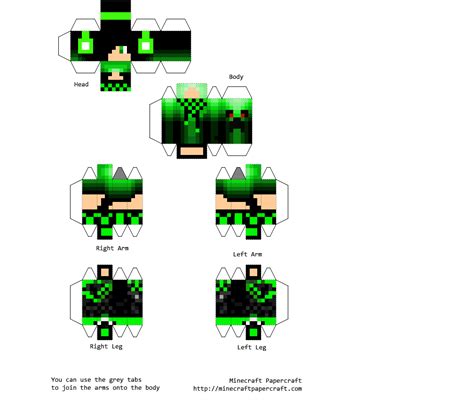 Printable Minecraft Papercraft Skins Printable Papercrafts Hot Hot