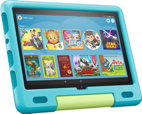 Customer Reviews: Amazon Fire 10 Kids – 10.1” Tablet 32 GB – ages 3-7 (2021) with Wi-Fi ...