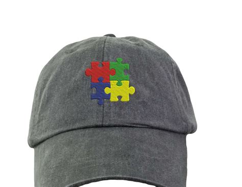 Autism Awareness Baseball Hat Embroidered Autism Mom Hat Etsy