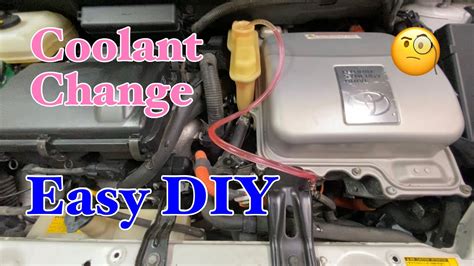 Toyota Prius Inverter Coolant Change Youtube