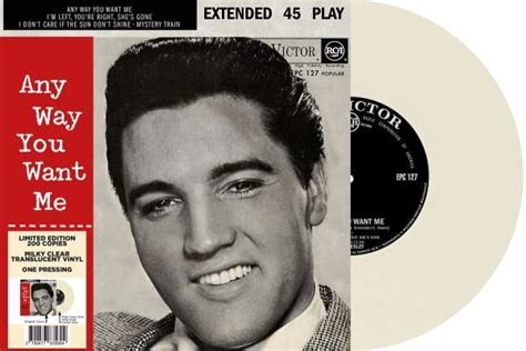 Elvis Presley Any Way You Want Me South Africa Limited Edition