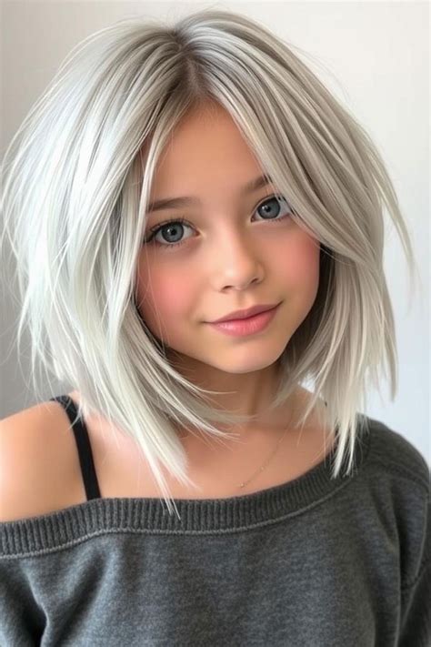 Short Shag Hairstyles For An Edgy Vibe Platinum Bob Shag