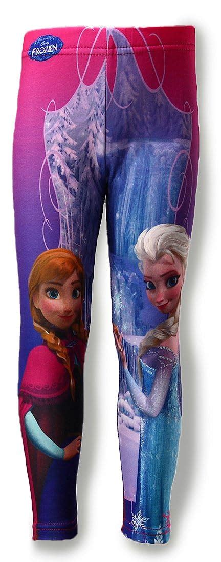 Disney Frozen Leggings Anna And Elsa Girls Pink Uk Clothing